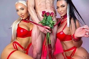 Conny Hawk Nadine Kerastas RAW BWC Threesome Sharing Huge