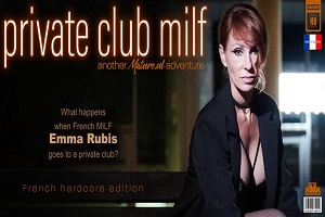 Emma Rubis – Emma Rubis is a hot French MILF
