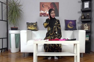 Rouss Black – She gave him a fashion show in underwear and hijab 14 Rouss Black – She gave him a fashion show in underwear and hijab