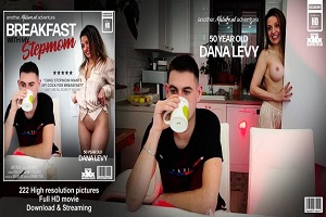 Dana Levy – 50 year old Stepmom Dana Levy wants her stepson’s hard cock for breakfast