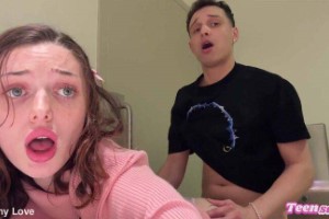 Shrooms Q Fucking In a Mall Bathroom