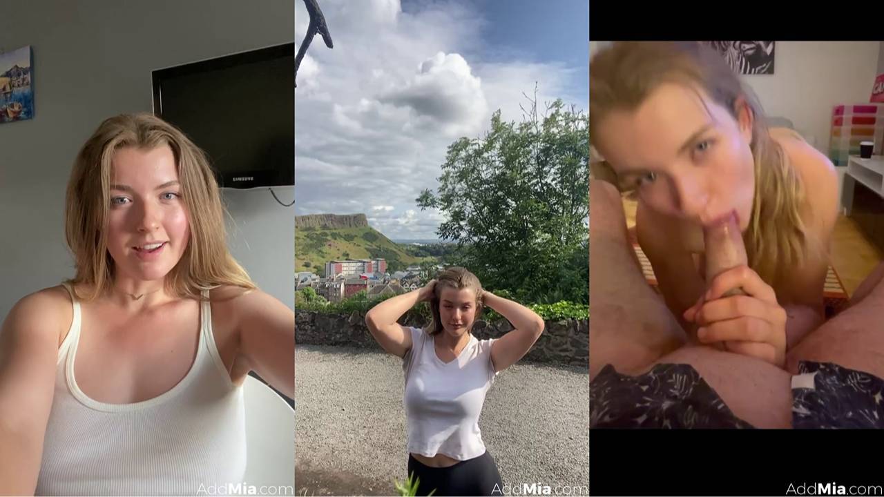 Mia Melano Cum With Me While I Travel Europe NEW PPV