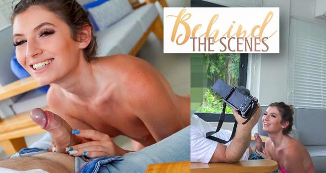 Candice Demellza – Blowjob ends in facial frenzy – Behind the Scenes 12 Candice Demellza – Blowjob ends in facial frenzy – Behind the Scenes