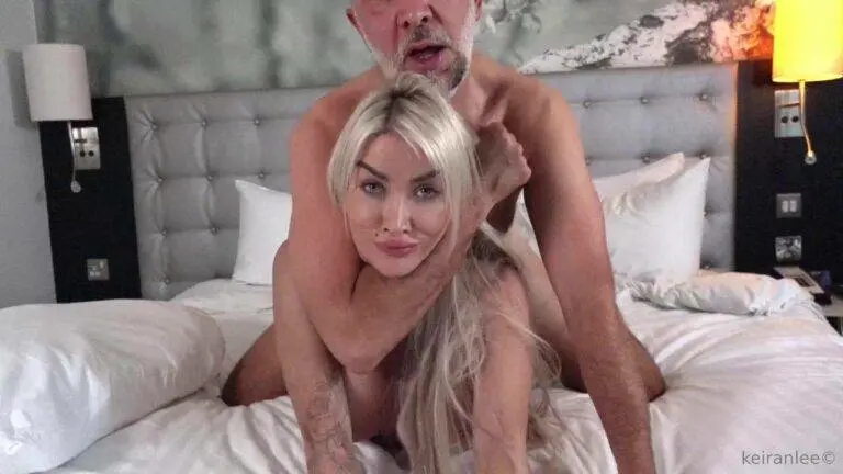 Missteela BRAND NEW Hot European Model Big Tits Homemade Rough BG SexTape With Keiran Lee