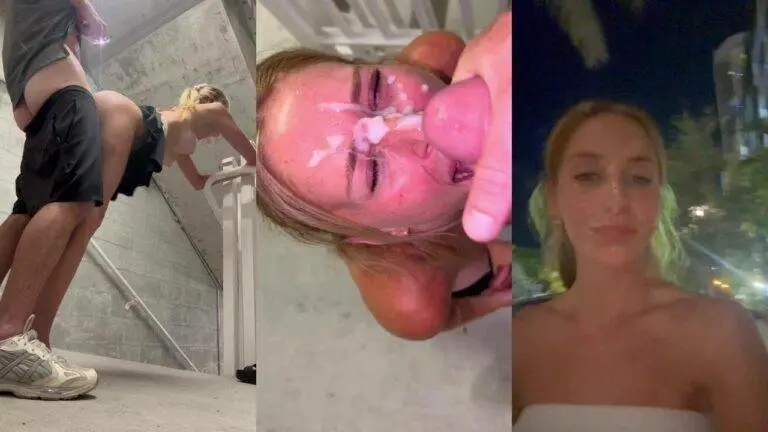 Strawberryshan – Stairway Fuck & Cum Walk OnlyFans