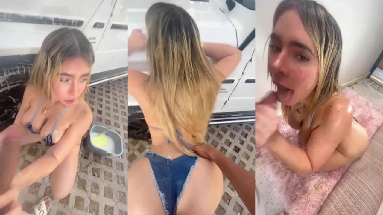 Vanessa Bohorquez – Latina Washes My Car For Sex OnlyFans 14 Vanessa Bohorquez – Latina Washes My Car For Sex OnlyFans