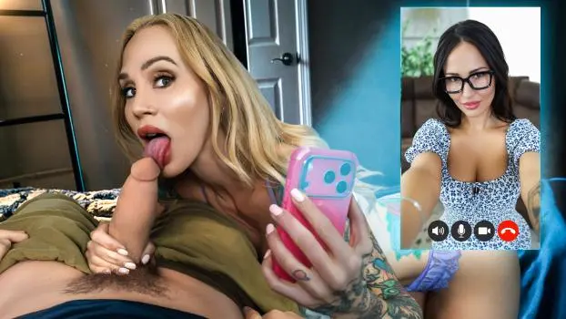 Izi Blu & Sarah Jessie – “Are You Seeing This? His Dick Is Huge…” Mom & Aunt Didn’t Think I’d Hear Their Call