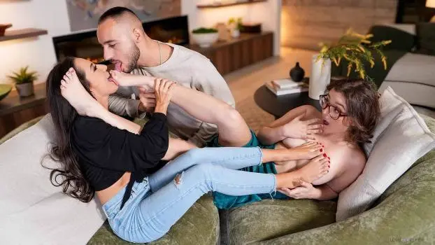 Freya Von Doom & Leana Lovings – Three is Better Than One