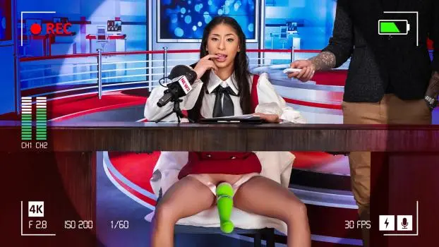 Sona Bella – Sona Bella Moans the Morning News: Bratty Schoolgirl’s Orgasmic Punishment!