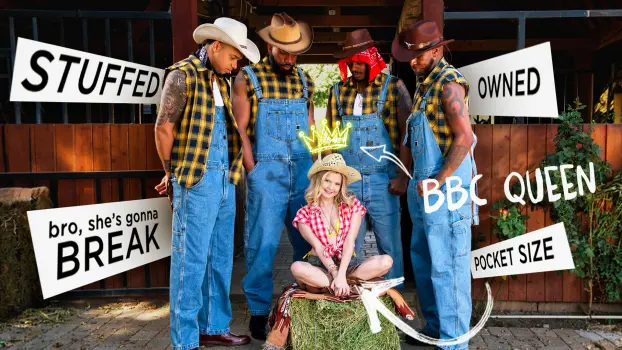 Coco Lovelock – Polar Opposites, TeamSkeet Edition: Coco Lovelock vs Four Big Black Cocks