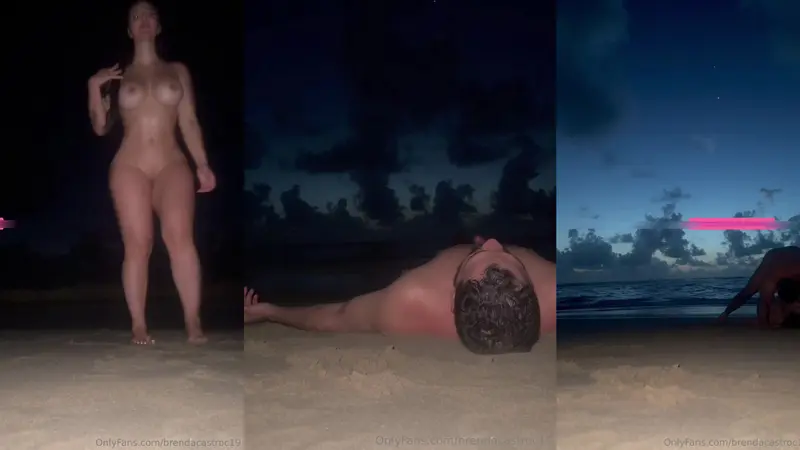 Brenda Castro – Beach Cock Riding