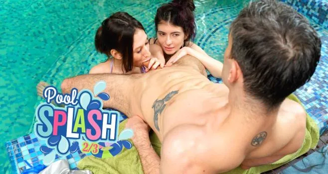 Luna Lynx & Tanya Ray – Pool Splash – Part 2/3