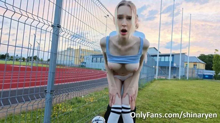 Shinaryen – Soccer Coach Fucks And Creampies Me In Public OnlyFans Scene